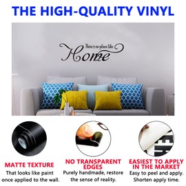 Home Wall Decor, Wall Decals for Living Room, (Easy to Apply), Wall Stickers Vinyl Art Quotes Inspirational Door Farmhouse Entryway Funny Blessings Sayings Positive Couples Decorations Photos Pictures Family Bathroom Kitchen Hallway Baseball Words Signs,