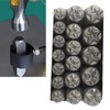 Ousidiman Set Of 3 Star Shaped Metal Punches Stamps Practical