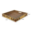 Mango Wood Serving Tray with Handles – Decorative Serving Trays