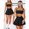 OZICERD Two Piece Tennis Skirt Sets for Women 2 Piece
