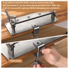 DIUDUS Leather Splitter, Leather Skiver Peeler, Manual Skiving Machine, Peeling