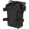 Alomejor Motorcycle Crash Bar Bag Black Waterproof Quick Release Universal