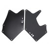 Splash Guards for Fender Liner Shields with Clips Retaining Retainer