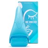 Rodillo de hielo azul para cara, herramientas de cuidado de