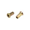 X AUTOHAUX 36 Sets Wheel Plated Spoke 150mm Length with