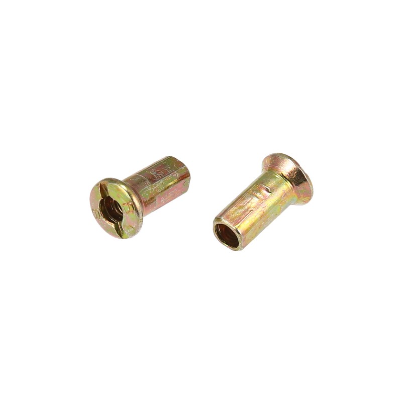 X AUTOHAUX 36 Sets Wheel Plated Spoke 150mm Length with