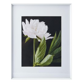 Mikasa Metal Portrait Frame, Displays 11x14 Photo with Mat, 16x20 without Mat, Silver