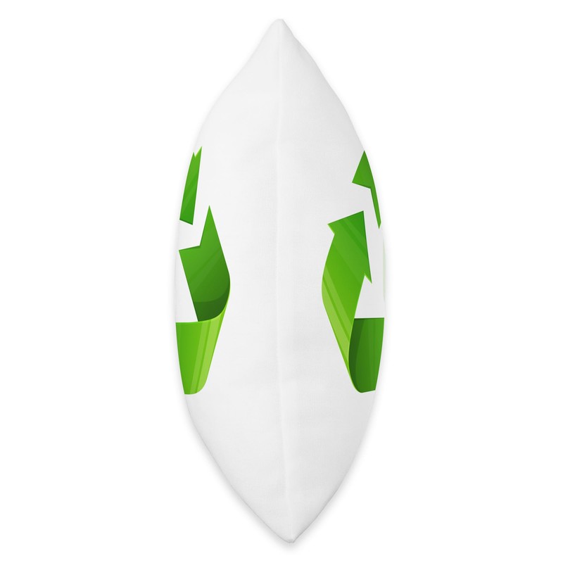 9th Birthday Recycle Number - Eco Earth Sustainability Party Throw