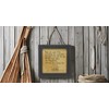 Primitives by Kathy 12558 Rustic Stitched Wall Décor, 7.75 x
