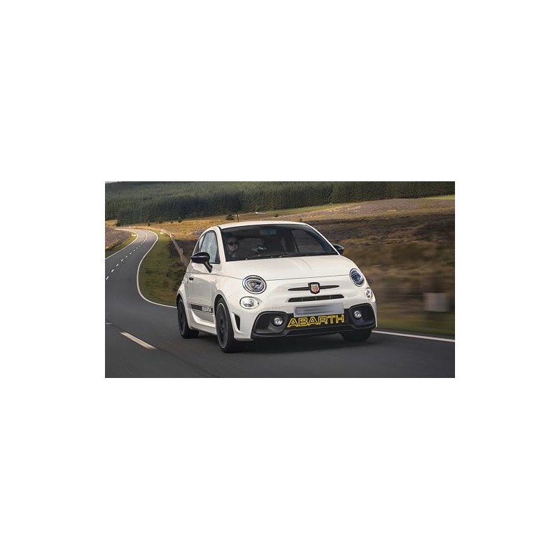 Abarth Lettering for Front Grille - Fiat 500 Radiator Grill