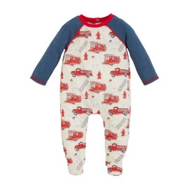 Mud Pie Baby Boys Firetruck Sleeper