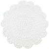 kilofly Handmade Crochet Round Cotton Lace Table Placemats Doilies Value