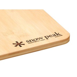 Snow Peak Iron Grill Bamboo Wood Table, Small