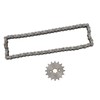 16T 17mm Gear Chain Drive Set High Performance Sprocket Chain