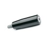 MaKoen Cylinder Handle M6 with Rotating Steel Axle Removable Black