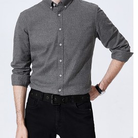 Awlyfm Men's Rivet Belt Size 100-170 cm Men's Belt Fabric Belt Black Unisex, black