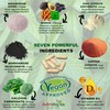 Magnesium Calcium Zinc & Vitamin D3 Vegan Supplement, Advanced Immunity