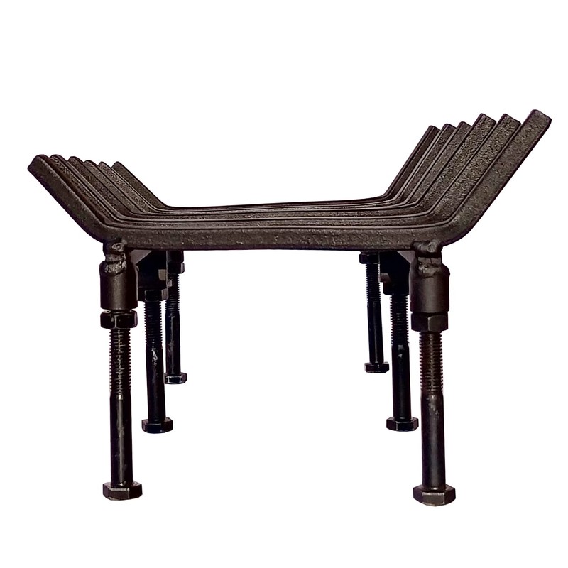 TAFIEDA Fireplace Log Holder. 18 Inches Heavy Duty Solid Steel