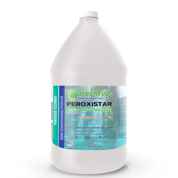 All Purpose Hydrogen Peroxide Cleaner with Citrus Fragrance [ Ultra Concentrated ] Makes 16 Gallons Ready To Use (1 Gallon)
