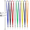 Ollain Badge Lanyards Flat Lanyard Swivel Hooks Durably Neck Bulk