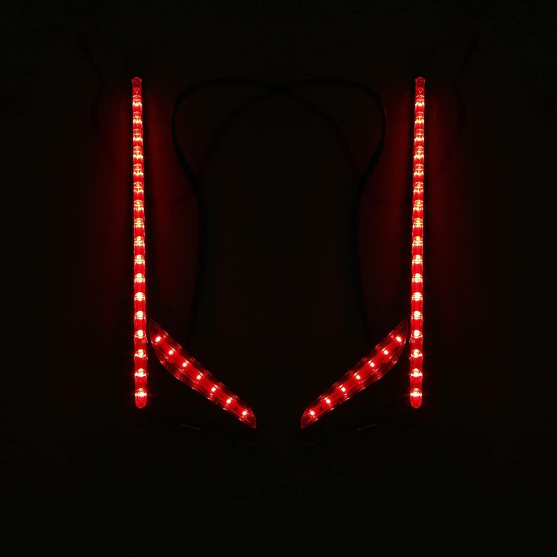 TCMT Rear LED Lights Vertical Strip Fit For Honda GL1800