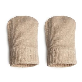 Mini Mart Online Limited Unisex Baby Cotton Mitten Gloves Beige Newborn to 12 Months