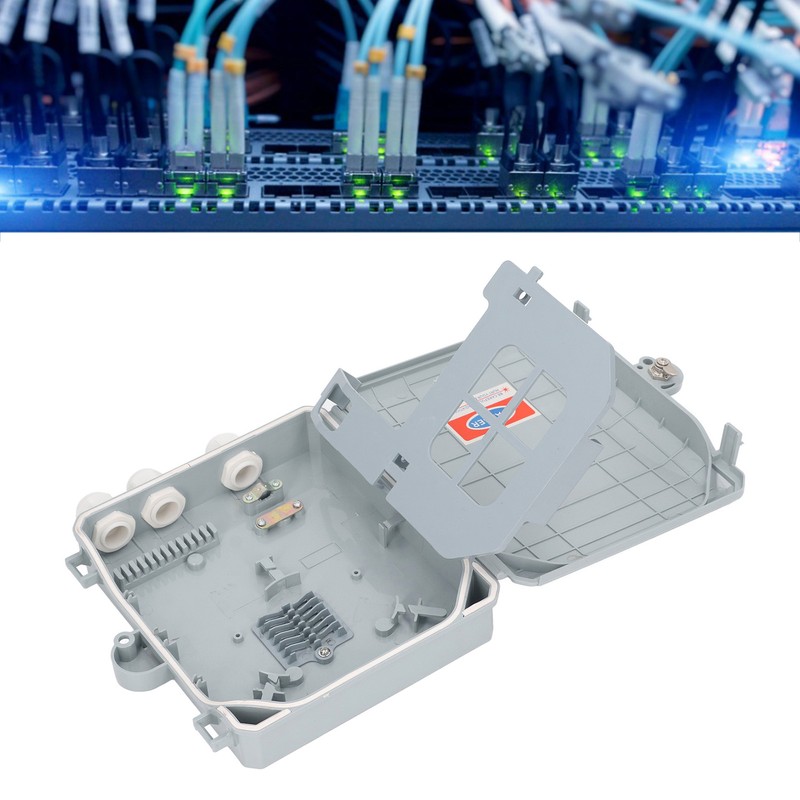 Optical Fiber Distribution Box 8 Core Waterproof Fiber Optic Splitter