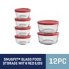 Anchor Hocking 12 Piece Glass Storage Containers with Lids (6
