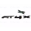 Auto Front Grill Gloss Black AT4X OVERLAY Emblem 2023+ GMC
