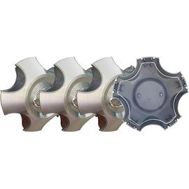 Wheel Center Cap Hub Cap 42603-0C100 for Sequoia Tundra Limited 2008-2019 4Pcs