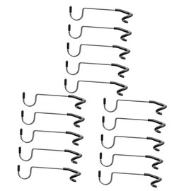 Sosoport 15pcs Camping Lamp Hooks s Shape Tent Hangers for Lanterns Easy to Install Carry Sturdy Camping Accessories Portable Multi-Functional Light Hooks
