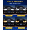 DUOFU365 DRL Led Light for Car, Switchback Led Strip Light,