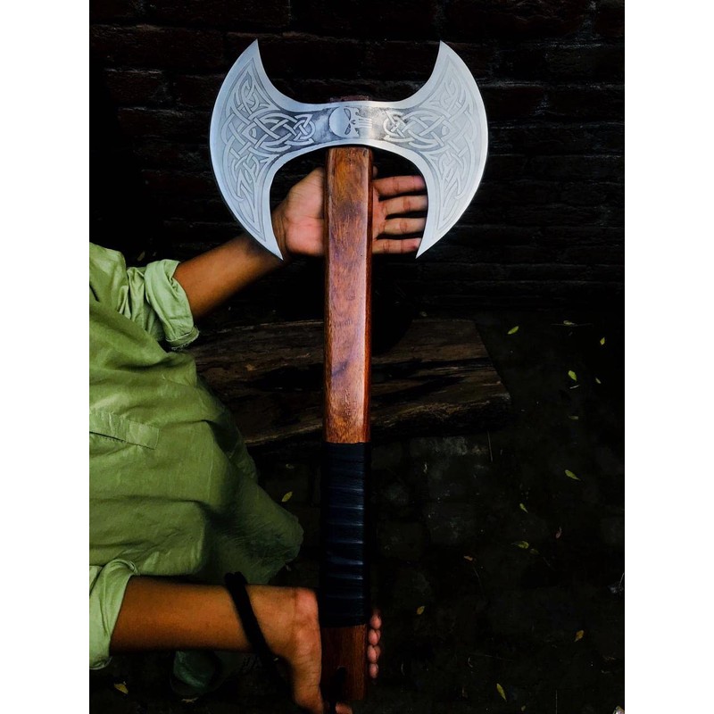 Viking Axe Double Sided Axe Battle Axe Viking Axe Real
