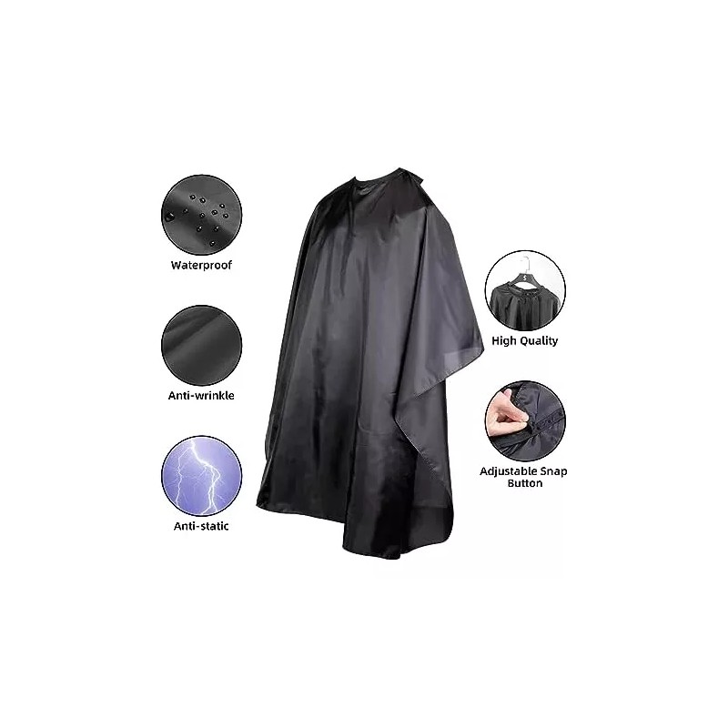 Omvoina Capa De Corte De Pelo Profesional Omvoina Con Cierre