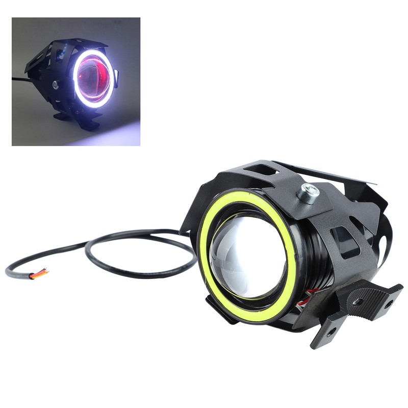 Motorcycle Headlight 4 Lighting Modes Unique Aperture 12 to 60V