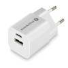 everActive GaN SC-390Q Mains Charger with USB QC3.0 and USB-C