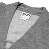 ZECO School Sweatshirt Cardigan Mid-Grey