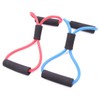 Kisangel 2pcs Chest Expander Resistance Bands for Home Fitness Shaped