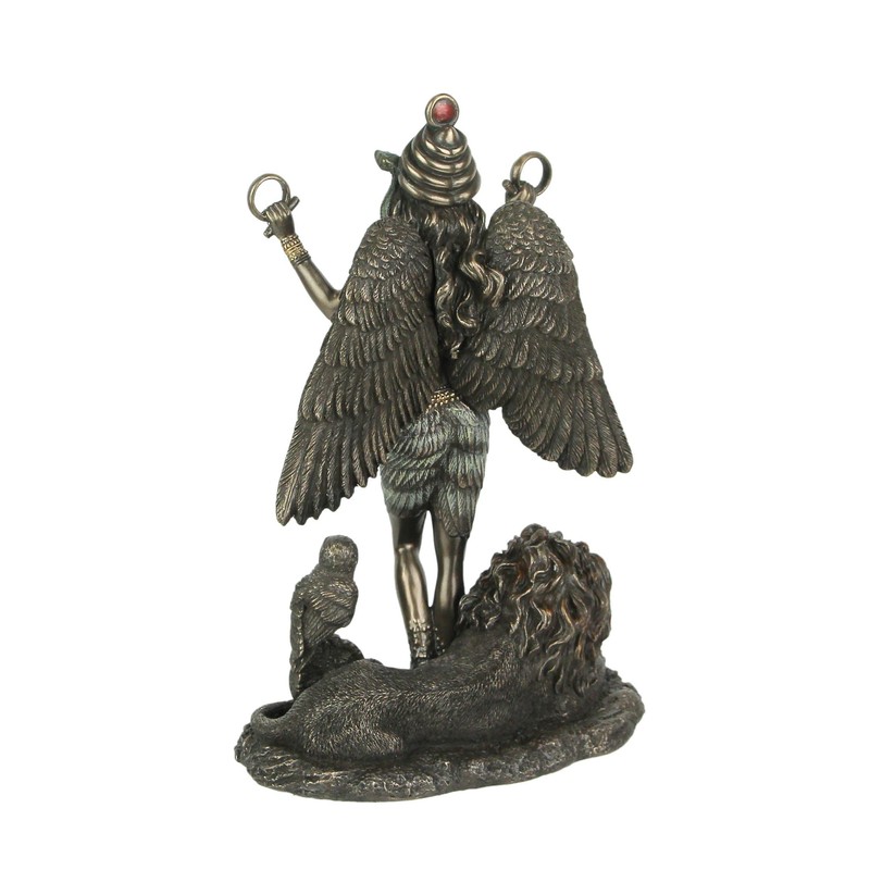 Mesopotamian Goddess of Love and War Ishtar Bronze Finished Statue