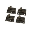 QCAA Oval Turn Cabinet Latch, for Cupboard & Other Furniture,
