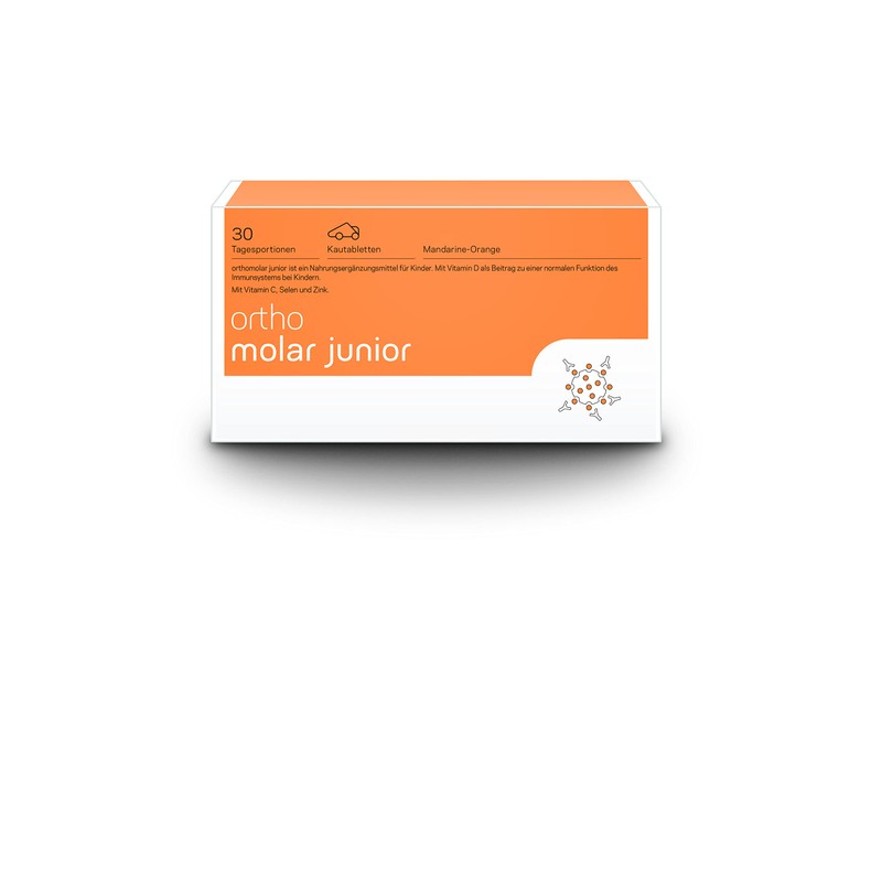 Orthomed Orthomolar® Junior (Mandarin Orange) 30 Daily Servings (30 x