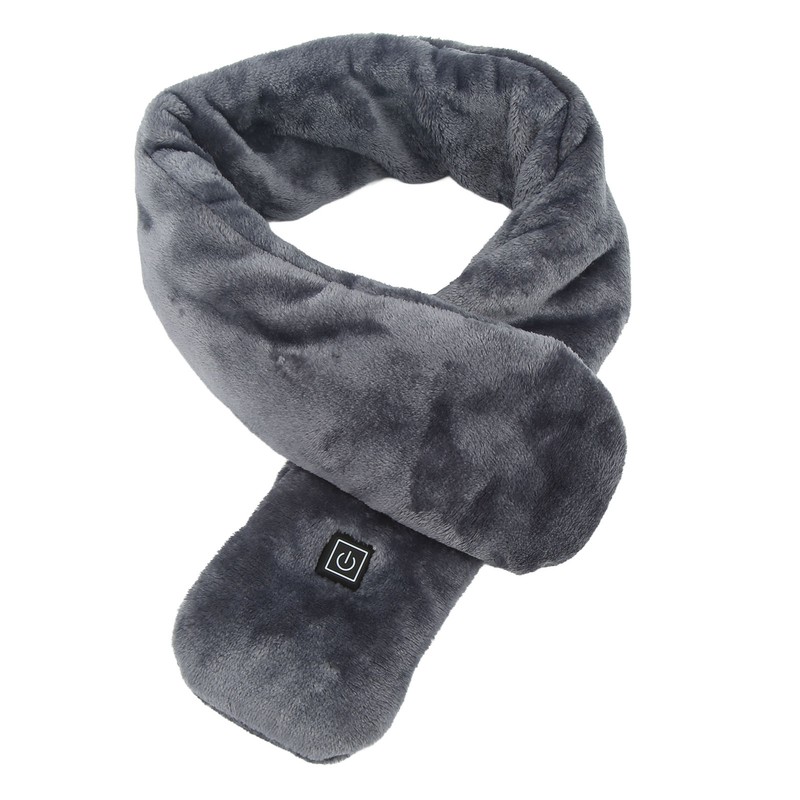 Heated Scarf USB Electric Heating Scarf Washable Temperature Adjustment for