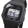 Casio W-217 Series Standard Digital Men's Watch, Black W-217H-1AV