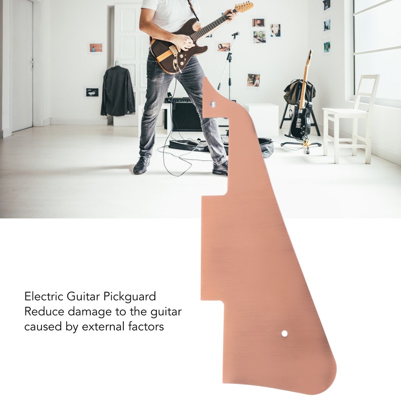 Electric Guitar Pickguard Metal Anodized Lightweight Scratch Protection Guitar Guard