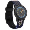 Children Watch Cartoon Pattern Waterproof Ribbon Strap Quartz Children WatchNight