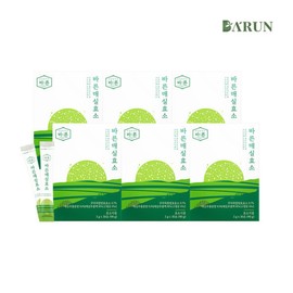 Bareun 건강한약속바른 바른 저분자 푸른 매실 효소 30포x6박스(총 180포) Healthy Promise Right Low-Molecular Blue Plum Enzyme 30 Packs x 6 Boxes (Total 180 Packs)