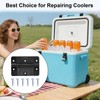 BOXOB 1 Pcs Cooler Hinges Replacement Compatible with Igloo 150-165