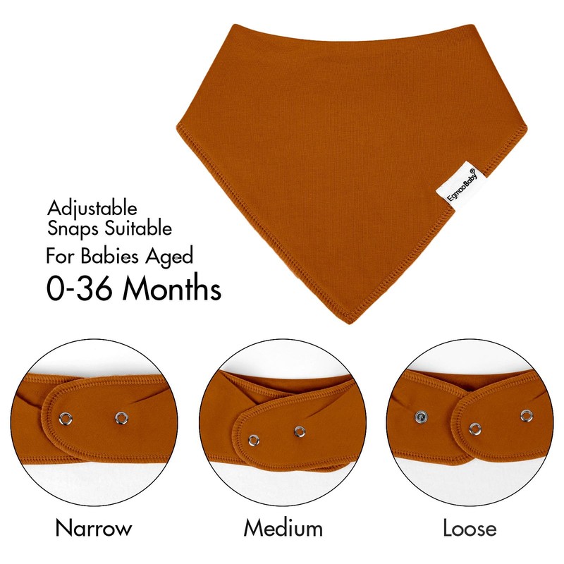 Baby Bandana Drool Bibs for Boys Girls,Super Absorbent Triangle Baby