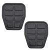 Papakesue 2Pcs 321721173 Rubber Brake Clutch Pedal Pad Cover, Pedal