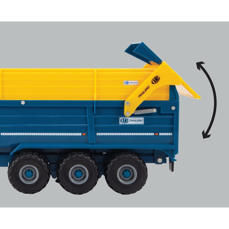 Britains Kane 43284 Halfpipe Silage Anhänger Dreiachsen